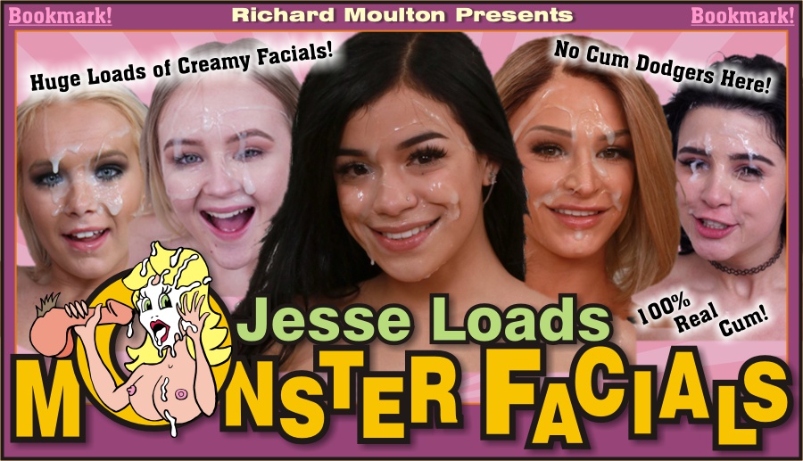 900px x 517px - Jesse Loads Monster Facials | Huge loads of real cum all ...